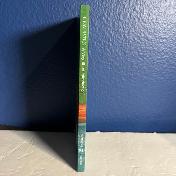 Linguistics: A Very Short Introduction - Book - Picture 3 of 5